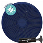 Bouncyband - Coussin sensoriel antimicrobien Little Wiggle Seat, bleu 10,75"-Le disque ergonomique permet au corps de se stabiliser, améliorant ainsi la posture