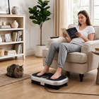 MotionGrey - Plateforme vibrante  avec bandes de résistance et télécommande - capacité de 265 lb - Noir-7