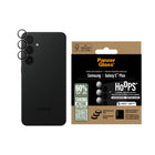 PanzerGlass - Protecteur d'objectif d'appareil photo Hoops Samsung S25 Plus - Transparent (Bilingue)-Assurer une qualité d'image parfaite