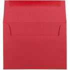 JAM Paper - Enveloppes d'invitation colorées A6 - 4,75 x 6,5 - rouge recyclé - Paquet de 50-La couleur rouge