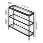 Hudson&Canal - Console Alexis 91 cm (36 po) - Bronze noirci-9