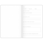 Mead - Moments Carnet de poche Gratitude - 3 1/2 po X 5 1/2 po - 48 pages-Bâtissez une habitude durable de gratitude. Des questions stimulantes et des messages positifs facilitent une réflexion régulière et motivante.