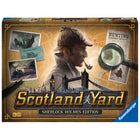 Ravensburger - Jeux de Société Scotland Yard: Edition Sherlock Holmes -Dans Scotland Yard : Sherlock Holmes Edition, une nouvelle version du classique primé Scotland Yard, les joueurs incarnent Sherlock Holmes, son frère Mycroft et ses compagnons, le Dr Watson, l'inspecteur Lestrade et Irene Adler, alors qu'ils poursuivent Moriarty dans les rues de Londres.