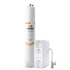 iSpring - FCB500 cartouche de remplacement à bloc de charbon pour RO500-Fabriqué avec un bloc de charbon actif de noix de coco de qualité supérieure. Peaufine davantage l'eau filtrée et rehausse le goût de l'eau.
