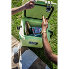 RovR - CoolR 25 Glacière rigide pintes avec bandoulière - Corail-Capacité de 26 pintes pouvant contenir jusqu’à 32 canettes, 6 bouteilles de vin ou 28 lb de glace