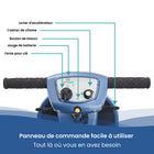 Journey - So Lite Scooter électrique pliant - bleu-Le contrôle de vitesse variable permet un réglage de 0,5 mi/h à 5 mi/h