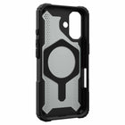 UAG - Coque Plasma XTE robuste avec MagSafe pour iPhone 16 - Noire/Orange-Plusieurs angles de vision ajustables