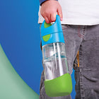 b.box - Bouteille Tritan - 450ml - Brise Océane-Bouteille en Tritan légère et résistante avec couvercle à clapet.