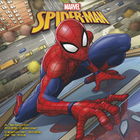 DateWorks - Calendrier Mural 16 Mois Spiderman de 2025 - 12 po x 12 po - Bilingue-Septembre 2024 - Décembre 2025