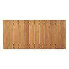 Modway - Bayport Terrasse extérieure Teck Table basse - Naturel-Dessus en bois en planches