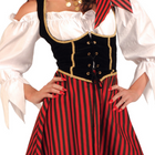 Rubies - Costume de femme pirate pour adulte - Taille unique-Amusez-vous à vous déguiser pour les photos, les spectacles et les jeux d'imagination au quotidien