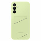 Samsung - Coque à Fente pour Carte pour Samsung Galaxy A15 5G - Vert Citron-La Coque avec Fente pour Carte Galaxy A15 5G est élégante et disponible en deux couleurs attrayantes pour donner un style supplémentaire à votre téléphone – Noir ou Citron Vert