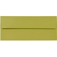 JAM Paper Enveloppes commerciales no 10, 4,125 x 9,5 po, vert chartreuse, 500/paquet (21517089h)-enveloppes commerciales no 10