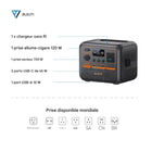 Bluetti - Centrale électrique portable Premium Series AC50P et panneau solaire SP100L-10