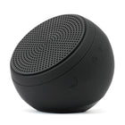 Speaqua - Haut-parleur portatif Bluetooth étanche Barnacle Vibe 3,0 avec stockage intégré (2 000 chansons) - Manta Ray noir-Son clair et complet avec basses dynamiques et radiateur passif.