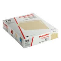 Pendaflex - Chemises de classement Essentials 1/3 coupe, format lettre, manille-Les chemises Manila standard conviennent à la plupart des systèmes de classement