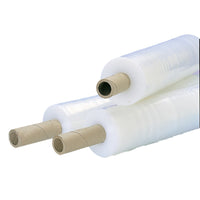 Spicers Canada - Pellicule étirable transparente Rediwrap avec mandrin allongé - 15 po x 1 600 pi, 15,2 microns - Paquet de 4-Pellicule manuelle transparente avec mandrin allongé