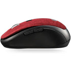 Adesso - iMouse S80R sans Fil Tissu de la Mini-Souris Optique - Rouge-Niveau de résolution: Réglable de 800 / 1200 / 1600 DPI