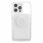 PopSockets - Chargeur Power Pack MagSafe - 5000 mAh - Blanc/Transparent-Batterie de 5 000 mAh offrant jusqu'à une charge complète.