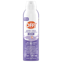 OFF! - Doux Aérosol Chasse-Moustiques Sans Deet-Notre formule longue durée sans DEET est facile à appliquer, est ni huileuse ni graisseuse, et procure une meilleure sensation au toucher et un parfum agréable
