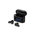 Philips - TAT6000 écouteurs sans fil véritables - noir-Étui de charge intelligent - Vous pouvez utiliser cet étui pour prendre des appels, contrôler la lecture et la réduction du bruit, ajuster les basses et les aigus, ou retrouver un écouteur égaré. L’écran tactile de 1,47 po comprend également une horloge et une minuterie, ainsi qu’une fonction lampe de poche qui émet une lumière blanche vive. Véritable multitâche, l’étui peut même prendre des photos en déclenchant à distance l’appareil photo de votre app