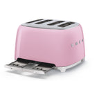 SMEG - Grille-pain 4 tranches 4x4 - rose-4