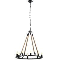 Modway - Encircle Lustre - Noir-Lustre moderne vintage