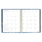 Blueline - Agenda Hebdomadaire/Mensuel 17 Mois D’Août À Décembre - 9 1/4 po H x 7 1/4 po l - Motif Celestial - Anglais-Planificateur mensuel au début de chaque mois