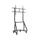 Amer Mounts - Meuble TV avec roulettes pour écran de 60 à 105 po - Noir mat-Construction robuste : Conçu avec des matériaux renforcés pour assurer une résistance supérieure et une durabilité à long terme
