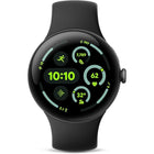 Google - Pixel Watch 3 - 45 mm - Bluetooth/Wi-Fi - Boîtier noir mat - Bracelet noir volcanique-Un affichage plus grand, un écran plus lumineux: Deux fois plus lumineux, 40 % plus grand et plus réactif qu'avant, l'écran actua est conçu pour visualiser facilement vos statistiques et vos informations