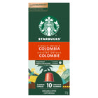 Starbucks Par Nespresso Café D'origine Unique Colombie - Paquet de 10-Café 100 % arabica