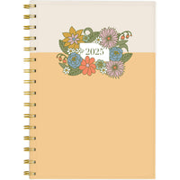 Cambridge - Agenda hebdomadaire/mensuel personnalisable Aster 2025 - 8-1/2 po H x 5 1/2 po l - Multicolore - Bilingue-12 mois : janvier 2025 à décembre 2025