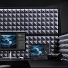 Luxor - Mur modulaire 70 x 48 - Mur Studio-Se connecte à tous les murs de séparation Luxor
