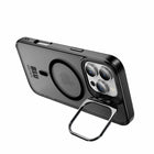 Blu Element - Coque Chromatic Kick avec MagSafe pour iPhone 16 Pro Max - Noire-Résistant aux impacts