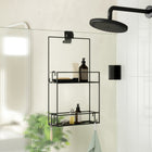 Umbra – Serviteur de douche Cubiko-Crochets En S: Les crochets en S de Cubiko offrent plus de rangement et de polyvalence