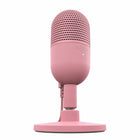 Razer - Seiren V3 Mini - Quartz-En plein jeu, lors d'un chat ou d'un stream, évitez les incidents sonores en appuyant sur le haut du micro et jetez juste un coup d'œil à l'indicateur d'état LED pour savoir si le micro est actif
