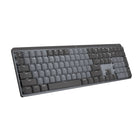 Logitech - MX Mechanical Clavier Sans Fil Rétroéclairé Performant - Boutons Tactiles Silencieux-Frappe Mécanique Fluide et Silencieuse : Le clavier MX Mechanical avec boutons tactiles silencieux offre une sensation accrue et moins de bruit. Commutateurs Cliquables et Linéaires aussi disponibles