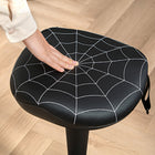 Vinsetto - Tabouret oscillant sans dossier à hauteur réglable - noir-Assise rembourrée en coton modelant pour soutien et confort