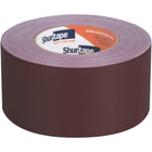Ruban à conduits de toile colore, qualite entrepreneur Shurtape PC 600 - 72mm l x 55m L - Bourgogne-Ruban à conduit