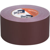 Ruban à conduits de toile colore, qualite entrepreneur Shurtape PC 600 - 72mm l x 55m L - Bourgogne-Ruban à conduit