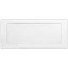 Enveloppes à fenêtre pleine face LUX #10 - 4-1/8 po x 9-1/2 po - 80 lb - blanc - paquet de 1 000-Dimensions : 4 1/8 po L x 9 1/2 po l