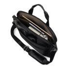 Bugatti - Moretti Collection - 15.6 po Business Briefcase - Black (EXB2157BU-BLACK)-Poignees de transport confortables renforcees