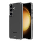 AXS - ULTRA CLEAR Étui testé contre les chutes pour Samsung Galaxy S24+ - Transparent-Protection anti-UV pour afficher clairement le design original de votre cellulaire