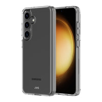 AXS - ULTRA CLEAR Étui testé contre les chutes pour Samsung Galaxy S24+ - Transparent-Protection anti-UV pour afficher clairement le design original de votre cellulaire