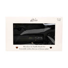 Aria - Set sèche-cheveux et brosse avec diffuseur - Noir-Capuchon amovible : pour un nettoyage facile