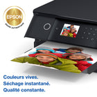 Epson - Cartouche d'encre T302XL Claria Premium - Noir grande capacité/Couleur standard CMJ-Modèles compatibles: XP-6000, XP-6100