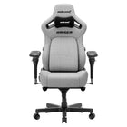 AndaSeat - Chaise de jeu Kaiser 4 XL Premium - Gris cendré-Une nouvelle ère de confort et de propreté: Le Kaiser 4 redéfinit les standards du secteur en alliant élégance et fonctionnalité. Conçu en collaboration avec Amway, il est revêtu d’un cuir polyuréthane haut de gamme, facile à entretenir : les liquides et les taches s’effacent en un simple geste. Ce matériau innovant ne se limite pas à offrir une esthétique moderne et épurée, il illustre aussi l’engagement d’AndaSeat à proposer des produits durables 