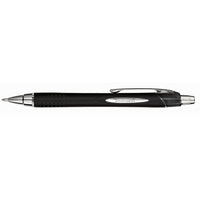 uni-ball - Stylos à bille rétractable Jetstream - 1,0 mm - noire-Stylo à bille