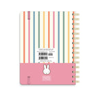 Orange Circle Studio - 2027 Agenda souple et compact de luxe - Miffy A Year in Color -  5.7" x 7.6" - Couleur assortie - Bilingue-Comprend des autocollants en couleur 