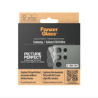 PanzerGlass - Protecteur d'objectif d'appareil photo pour Samsung Galaxy S24 Ultra - Noir-Tranquillité d'esprit. Anti-chute. Protection contre les intempéries